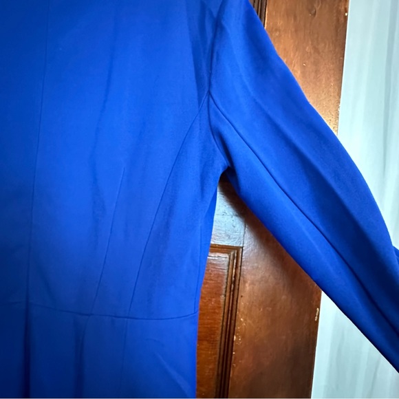 Diane von Furstenberg Milena Blue Sheath Dress - Picture 8 of 11